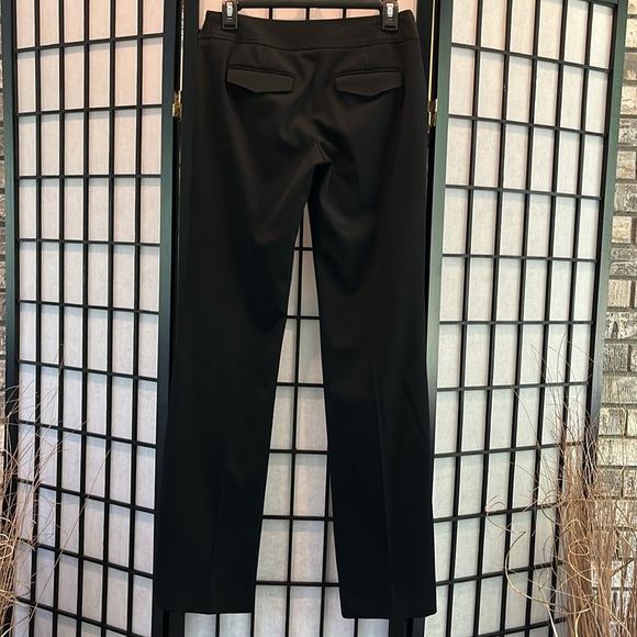ANN TAYLOR LINDSAY work slacks size 2 long GUC thick - Picture 2 of 10